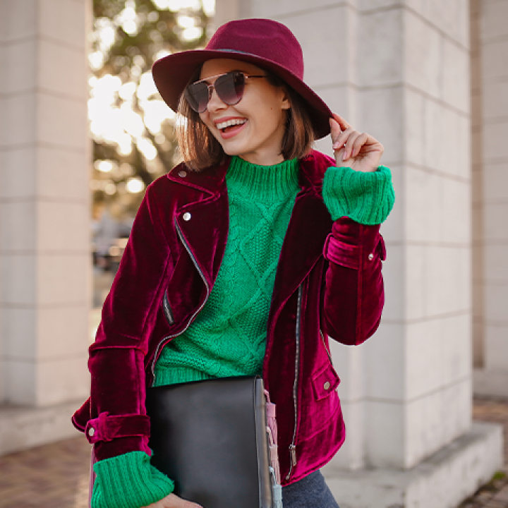 How to Wear Bold Colors Without Clashing