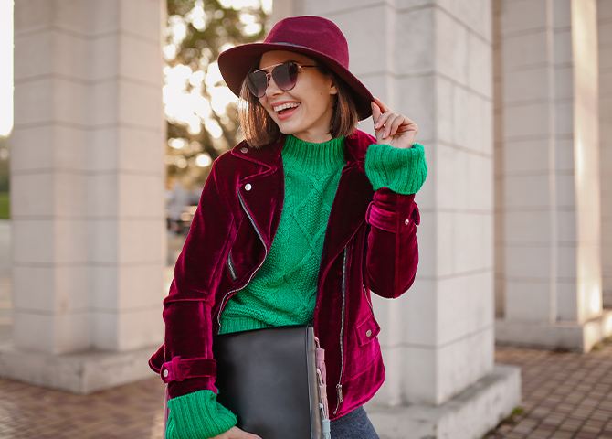 How to Wear Bold Colors Without Clashing